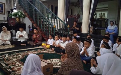 Menjaga Niat Baik, Kampanye Hari Pertama Rico Waas Doa Bersama Yatim dan Keluarga