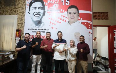 Silaturahmi ke PSI Sumut, Rico Waas: Banyak Pikiran Konstruktif yang Didapat Saat Pertemuan