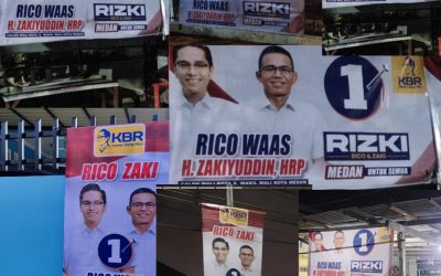 Relawan Kawan Bang Rico Pasang Spanduk Rico-Zaki di Rumah-rumah, Ini Alasannya
