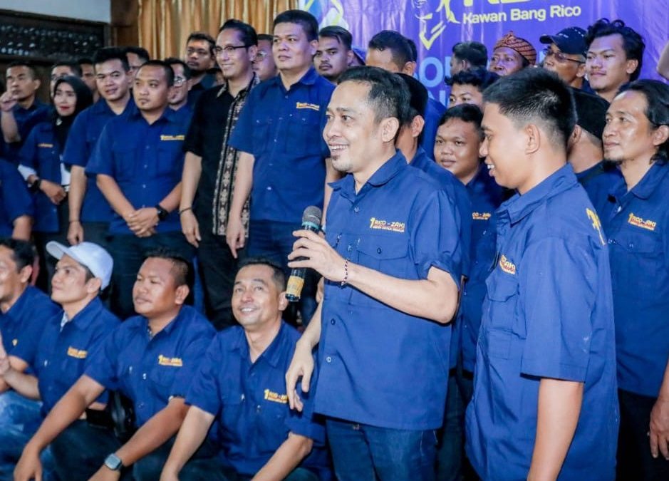Sekretaris KBR;  Kawal Rico-Zaki Sampai Jadi