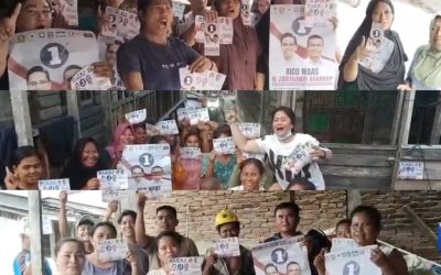 Door to Door, KBR Medan Utara Gencar Sosialisasikan Rico-Zaki